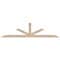 Ekena Millwork Saratoga Smooth Timber Gable Bracket, Douglas Fir, 84"W x 21"H x 1 1/2"D x 3 1/2"F, 6/12 Pitch GBW084X21X0204SAR00SDF - alternate 1